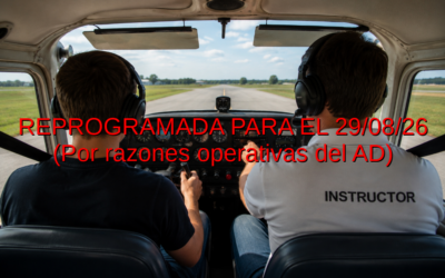 JORNADA REPROGRAMADA PARA EL 29/08/26 (Las Federaciones de Aeroclubes de Entre Ríos y Santa Fe convocan a una Jornada regional para Instructores de Vuelo.)