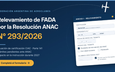 FADA lanza un relevamiento de instituciones por la Resolución ANAC N.º 293/2026